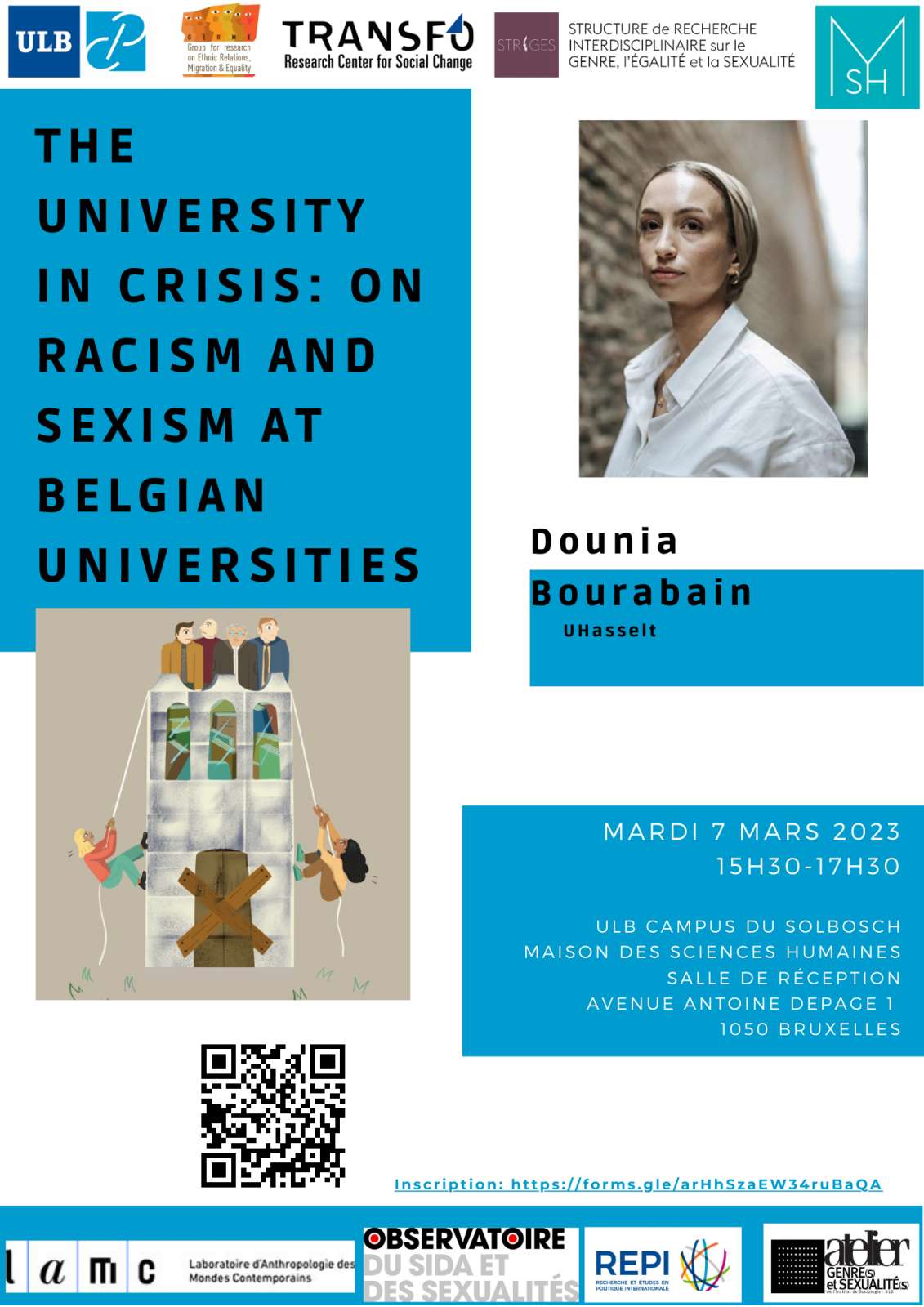 Seminar The University In Crisis On Racism And Sexism At Belgian