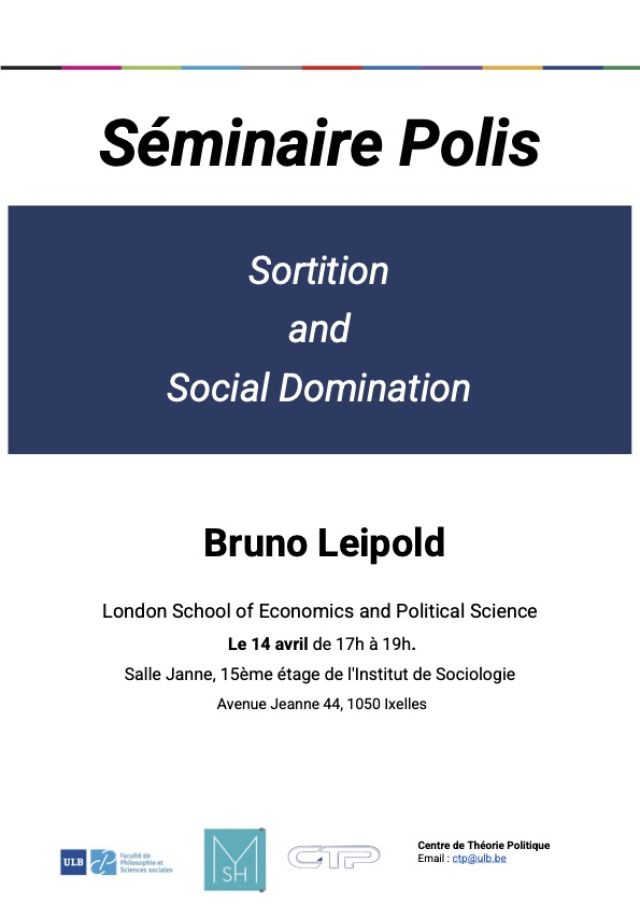 MSH CTP AFFICHE Séminaire Polis   Bruno Leipold
