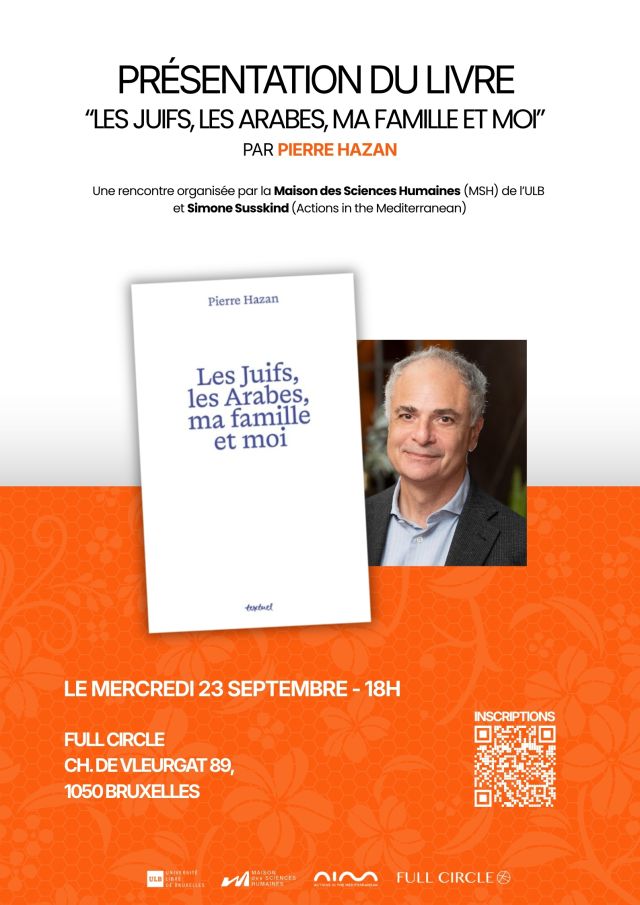 Affiche  “Les Juifs, les Arabes, ma famille et moi” 