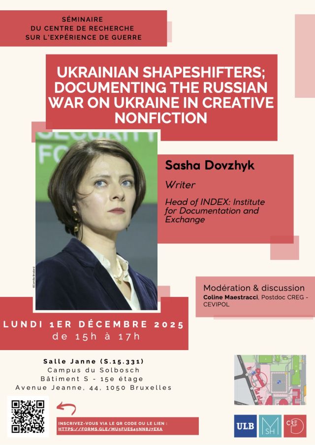 MSH CREG AFFICHE Sasha Dovzhyk