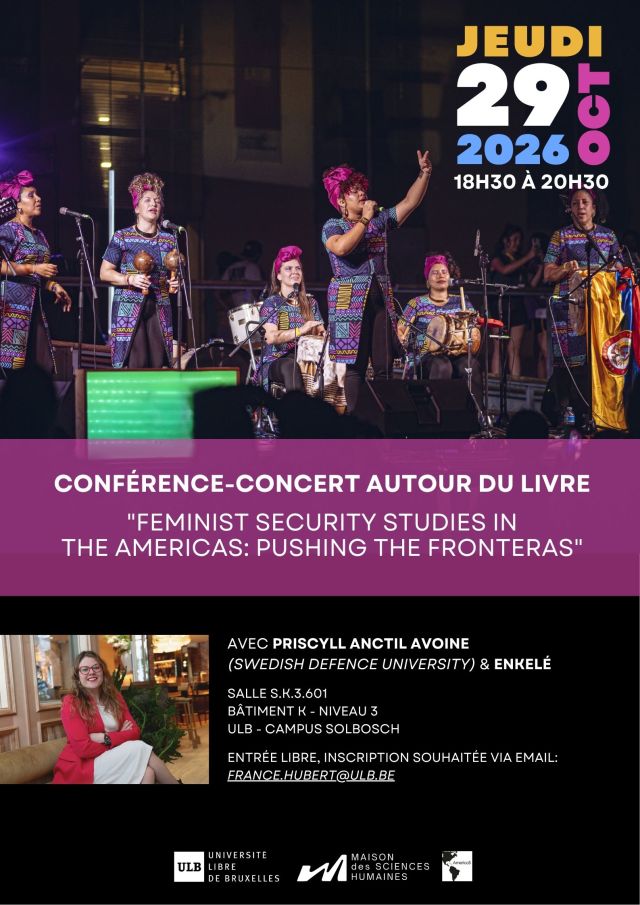 AmericaS affiche Conférence concert 29 oct