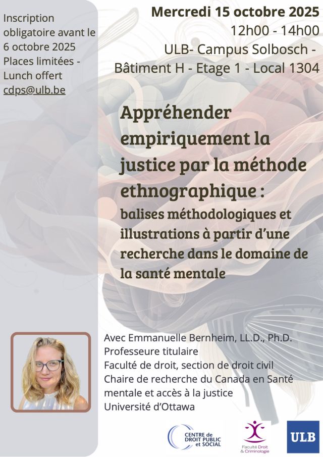 Appréhender empiriquement la justice par la méthode ethnographique 