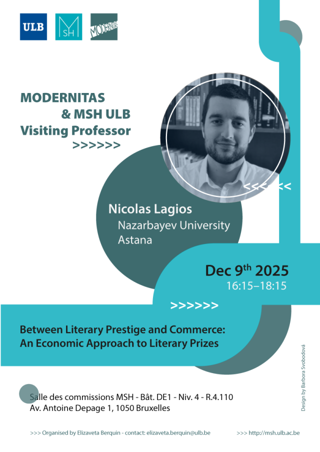 MSH MODERNITAS AFFICHE Lagios Nicolas