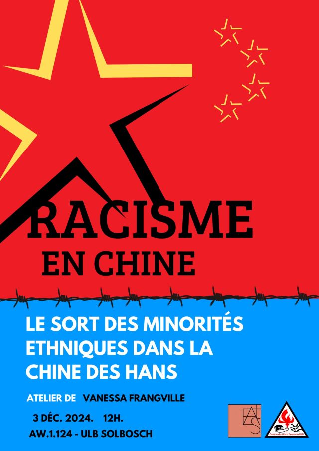 Atelier - _Racisme en Chine - le sort des minorités ethniques dans la chine des Hans_  